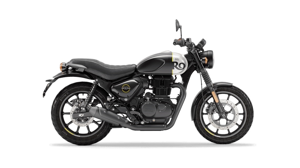 ROYAL ENFIELD HNTR 350 REBEL BLACK